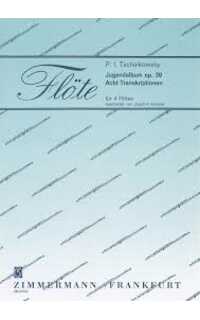 tchaikovsky p.i. - album juventud op.39 4 flautas